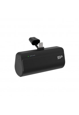 Зовнішній акумулятор (павербанк) Silicon Power QD50 5000mAh Black (SP5K0MAPBKQD500K)