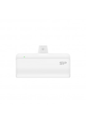 Зовнішній акумулятор (павербанк) Silicon Power QD50 5000mAh White (SP5K0MAPBKQD500W)