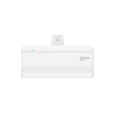 Зовнішній акумулятор (павербанк) Silicon Power QD50 5000mAh White (SP5K0MAPBKQD500W)