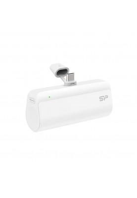 Зовнішній акумулятор (павербанк) Silicon Power QD50 5000mAh White (SP5K0MAPBKQD500W)