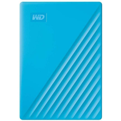 Жорсткий диск WD My Passport 4 TB Blue (WDBPKJ0040BBL-WESN)