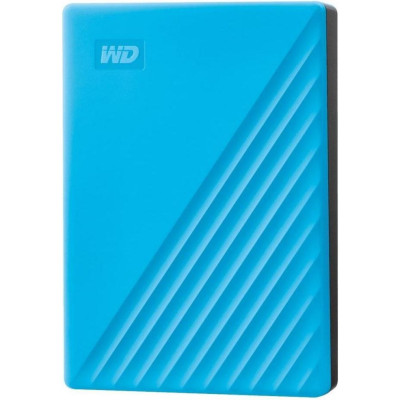 Жорсткий диск WD My Passport 4 TB Blue (WDBPKJ0040BBL-WESN)