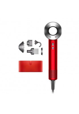 Фен Dyson HD07 Supersonic Red/Nikel with Case (397704-01)