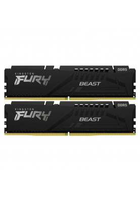 Пам'ять для настільних комп'ютерів Kingston FURY 16 GB (2x8GB) DDR5 6000 MHz Beast (KF560C40BBK2-16)