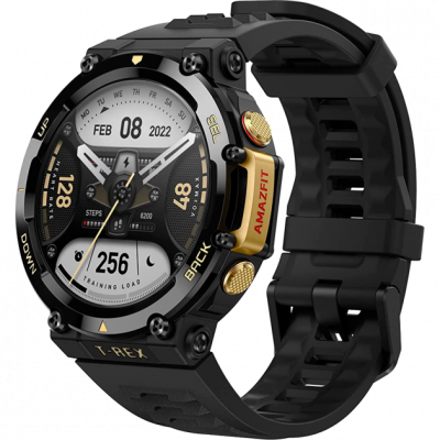 Смарт-годинник Amazfit T-Rex 2 Astro Black & Gold