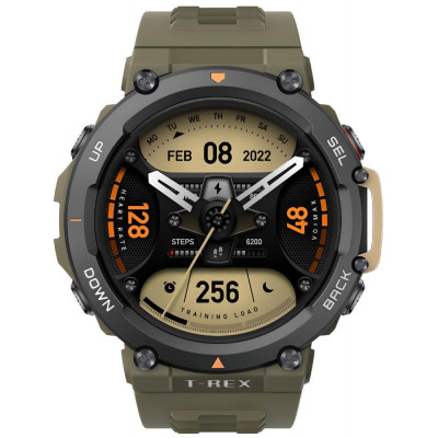 Смарт-годинник Amazfit T-Rex 2 Wild Green
