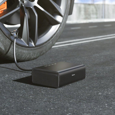 Автомобільний компресор (електричний) Baseus Smart Inflator Pump CRCQB01-01
