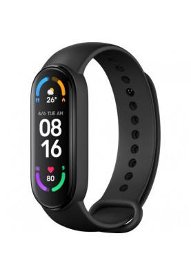 Фітнес-браслет Xiaomi Mi Smart Band 6 NFC Black (BHR4954GL)