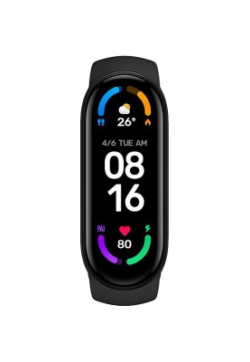 Фітнес-браслет Xiaomi Mi Smart Band 6 NFC Black (BHR4954GL)