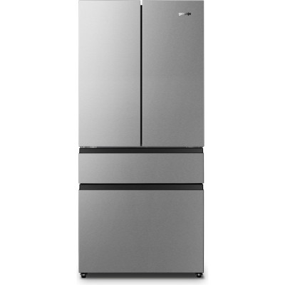 Холодильник із морозильною камерою Gorenje NRM8181UX