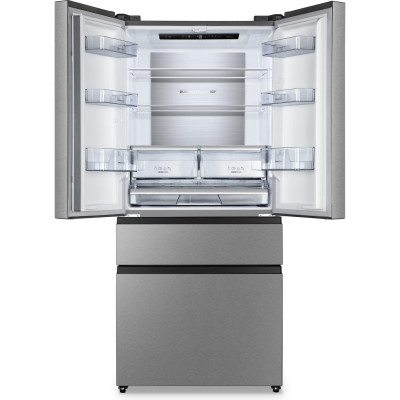 Холодильник із морозильною камерою Gorenje NRM8181UX
