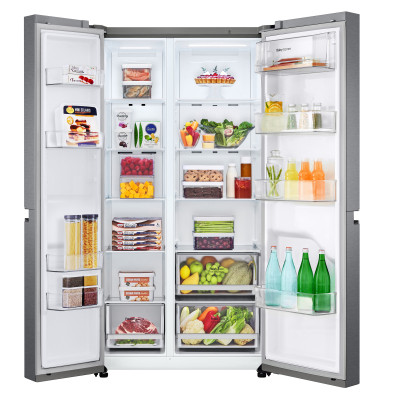 Холодильник із морозильною камерою LG GC-B257JLYV