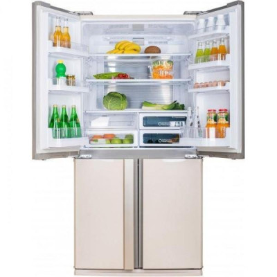 Холодильник із морозильною камерою Sharp SJ-EX820F2BE