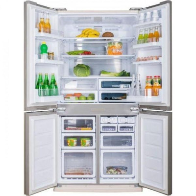 Холодильник із морозильною камерою Sharp SJ-EX820F2BE