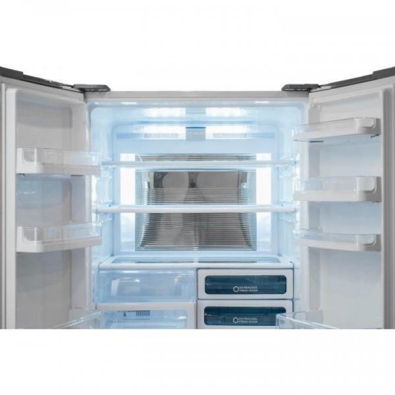 Холодильник із морозильною камерою Sharp SJ-EX820F2BE
