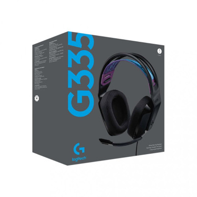 Комп'ютерна гарнітура Logitech G335 Wired Gaming Black (981-000978)