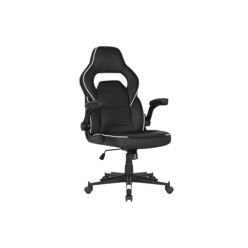 Комп'ютерне крісло для геймера 2E Hebi black/white (2E-GC-HEB-BKWT)