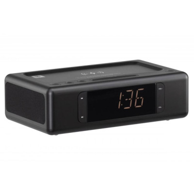 Мультимедійна акустика 2E SmartClock Wireless Charging Black (2E-AS01QIBK)