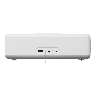 Мультимедійна акустика 2E SmartClock Wireless Charging White (2E-AS01QIWT)
