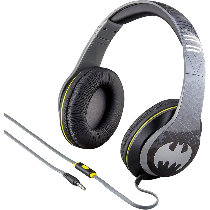 Навушники із мікрофоном eKids iHome Warner Bros Batman Mic (RI-M40BM.FXV7)