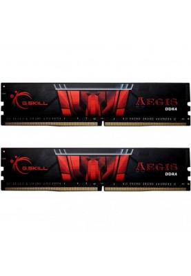 Пам'ять для настільних комп'ютерів G.Skill 16 GB (2x8GB) DDR4 2666 MHz Aegis (F4-2666C19D-16GIS)