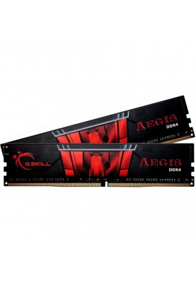 Пам'ять для настільних комп'ютерів G.Skill 16 GB (2x8GB) DDR4 2666 MHz Aegis (F4-2666C19D-16GIS)