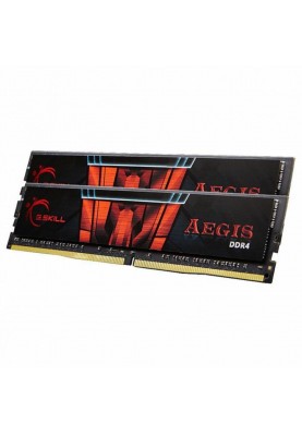 Пам'ять для настільних комп'ютерів G.Skill 16 GB (2x8GB) DDR4 2666 MHz Aegis (F4-2666C19D-16GIS)