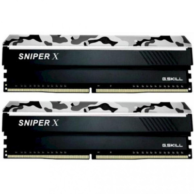 Пам'ять для настільних комп'ютерів G.Skill 16 GB (2x8GB) DDR4 3200 MHz Sniper X Urban Camo (F4-3200C16D-16GSXWB)