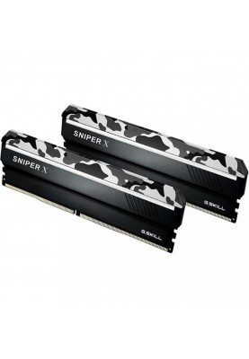 Пам'ять для настільних комп'ютерів G.Skill 16 GB (2x8GB) DDR4 3200 MHz Sniper X Urban Camo (F4-3200C16D-16GSXWB)