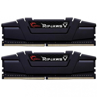 Пам'ять для настільних комп'ютерів G.Skill 16 GB (2x8GB) DDR4 3600 MHz Ripjaws V Classic Black (F4-3600C18D-16GVK)