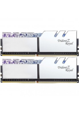 Пам'ять для настільних комп'ютерів G.Skill 16 GB (2x8GB) DDR4 3600 MHz Silver (F4-3600C18D-16GTRS)