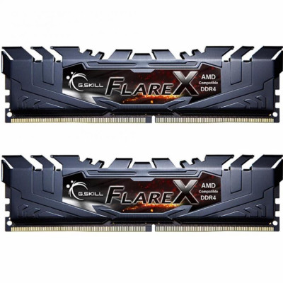 Пам'ять для настільних комп'ютерів G.Skill 32 GB (2x16GB) DDR4 3200 MHz Flare X Black (F4-3200C16D-32GFX)