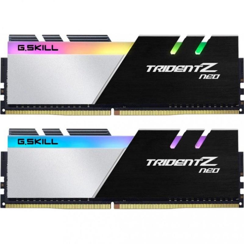 Пам'ять для настільних комп'ютерів G.Skill 32GB (2x16GB) DDR4 3200MHz Trident Z Neo (F4-3200C16D-32GTZN)