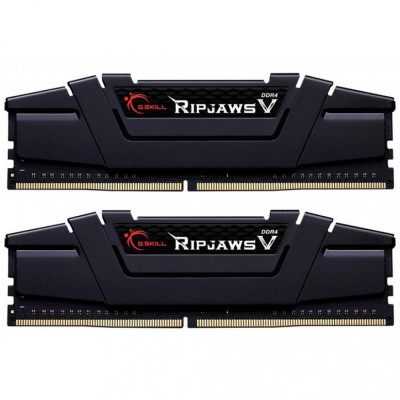Пам'ять для настільних комп'ютерів G.Skill 64 GB (2x32GB) DDR4 3200 MHz Ripjaws V Classic Black (F4-3200C16D-64GVK)