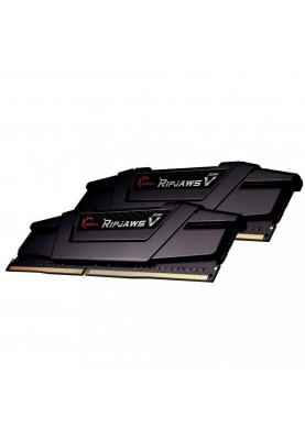 Пам'ять для настільних комп'ютерів G.Skill 64 GB (2x32GB) DDR4 3200 MHz Ripjaws V Classic Black (F4-3200C16D-64GVK)