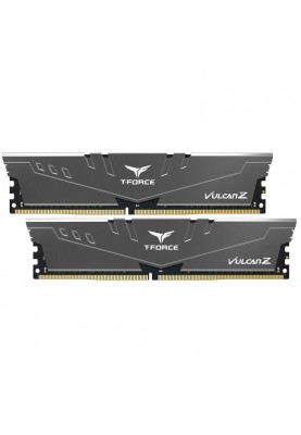 Пам'ять для настільних комп'ютерів TEAM 32 GB (2x16GB) DDR4 3200 MHz T-Force Vulcan Z Gray