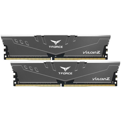 Пам'ять для настільних комп'ютерів TEAM 32 GB (2x16GB) DDR4 3200 MHz T-Force Vulcan Z Gray