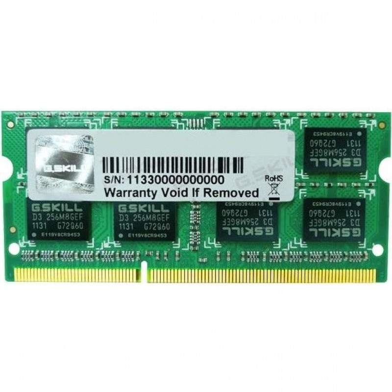 Пам'ять для ноутбуків G.Skill 8 GB SO-DIMM DDR3L 1600 MHz (F3-1600C11S-8GSL)