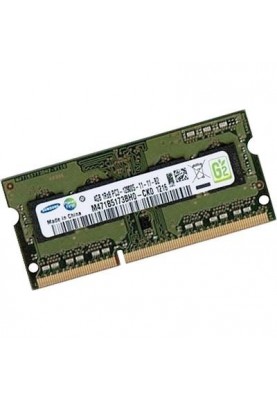 Пам'ять для ноутбуків Samsung 4 GB SO-DIMM DDR3 1600 MHz (M471B5173BH0-CK0)