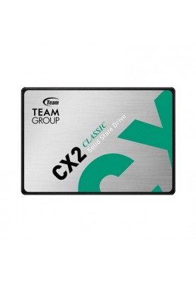 SSD накопичувач TEAM CX2 256 GB (T253X6256G0C101)