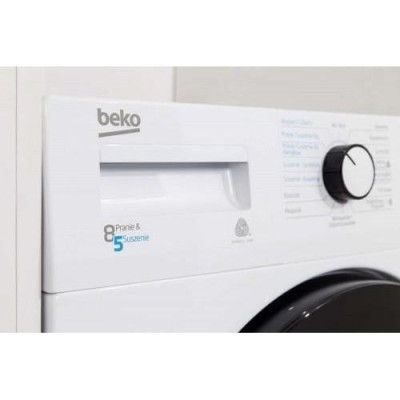 Пральна-сушильна машина автоматична Beko HTV8712XW