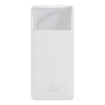 Зовнішній акумулятор (Power Bank) Baseus PowerBank Bipow Digital Display 20000mAh 20W White (PPDML-M02)