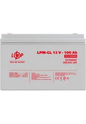 Акумулятор для ДБЖ LogicPower LPM-GL 12 - 100 AH (3871)