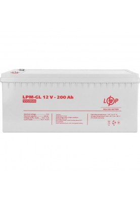 Акумулятор для ДБЖ LogicPower LPM-GL 12 - 200 AH (4156)