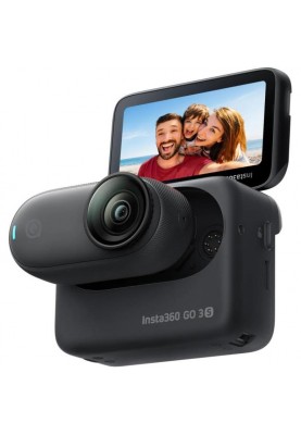 Екшн-камера Insta360 GO 3S 4K Standard Bundle 128GB Black (CINSAATA_GO3S13)