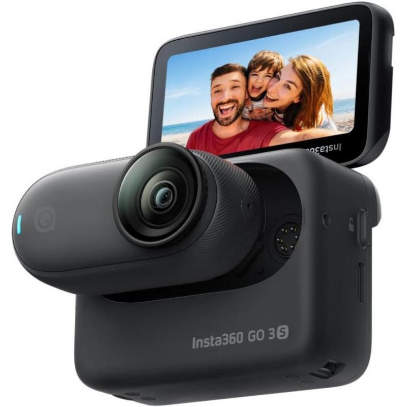 Екшн-камера Insta360 GO 3S 4K Standard Bundle 128GB Black (CINSAATA_GO3S13)