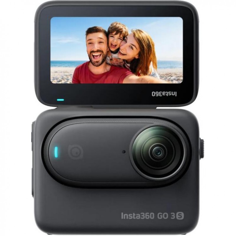 Екшн-камера Insta360 GO 3S 4K Standard Bundle 128GB Black (CINSAATA_GO3S13)