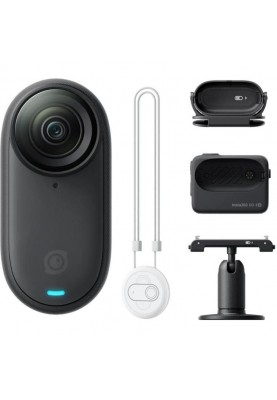 Екшн-камера Insta360 GO 3S 4K Standard Bundle 128GB Black (CINSAATA_GO3S13)