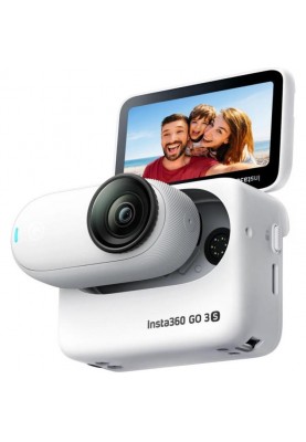 Екшн-камера Insta360 GO 3S 4K Standard Bundle 128GB White (CINSAATA_GO3S04)