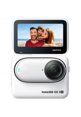 Екшн-камера Insta360 GO 3S 4K Standard Bundle 128GB White (CINSAATA_GO3S04)